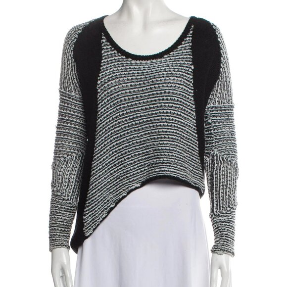 HELMUT LANG Asymmetrical SWEATER SZ M - Picture 1 of 4